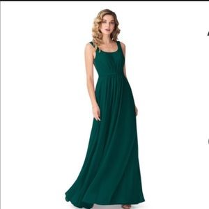 NEW Azazie Pine (Hunter Green) Dress for Bridesmaid or Special Event